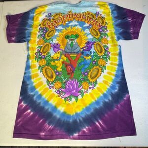 Grateful Dead Liquid Blue Vintage Tie Dye Inspiration T-Shirt 2006 VTG